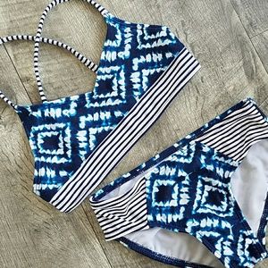 [🚫Sold🚫]Xhilaration// Girls Tie Dye Bikini 6/6X